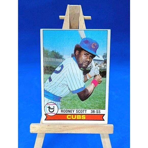 1979 Topps - Rodney Scott #86 Chicago Cubs Miscut - Picture 1 of 4
